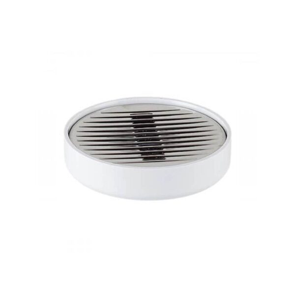 Primanova Lenox Soap Dish, White ColorM-E32-01 White :