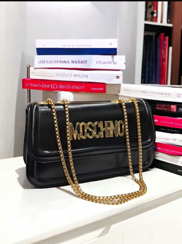 Moschino Box hand bag for ladies available in 9 Elegant colours - Image 2