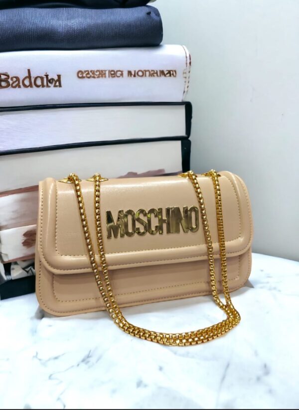 Moschino Box hand bag for ladies available in 9 Elegant colours - Image 3