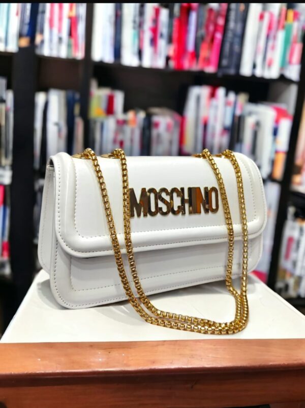 Moschino Box hand bag for ladies available in 9 Elegant colours - Image 7
