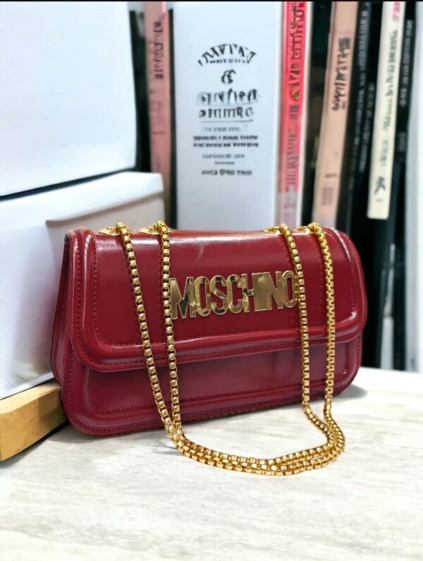 Moschino Box hand bag for ladies available in 9 Elegant colours - Image 8