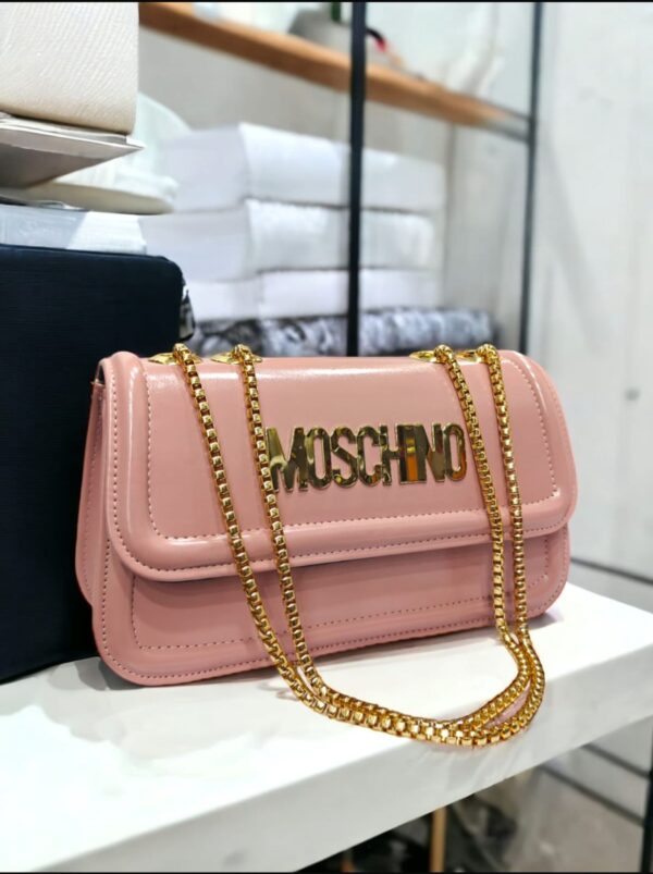 Moschino Box hand bag for ladies available in 9 Elegant colours - Image 9