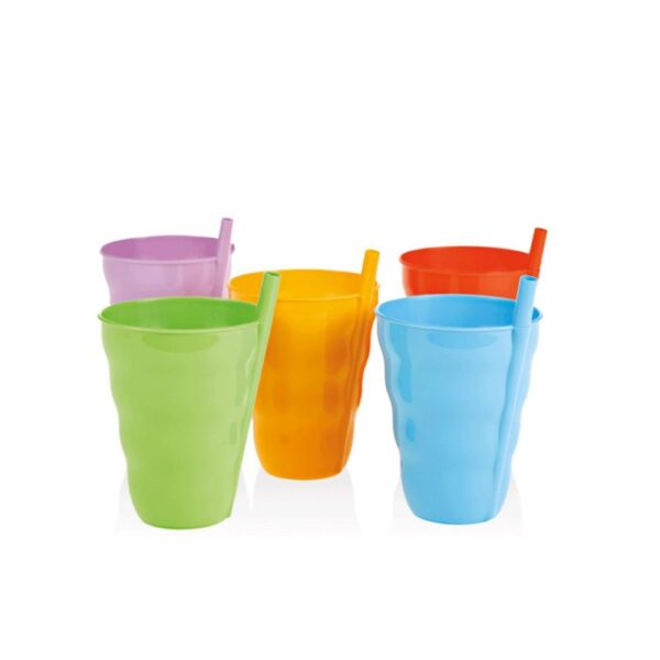 QLUX FUNNY CUP WITH PIPETTE 2 PCS. - Image 2