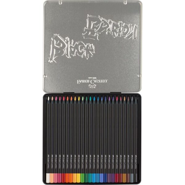 Faber Castell Black Edition Color Pencils 24 pc