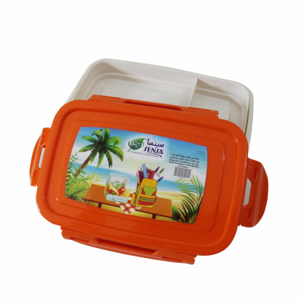 Sensa Plastic Lunch Box 3 Pots. - Image 8