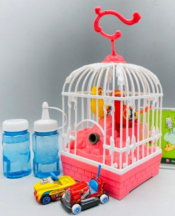 2 in 1 Bubble Bird With Cage