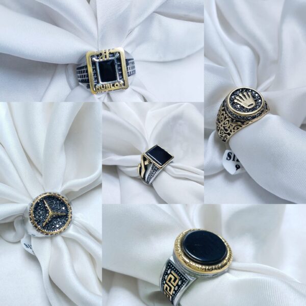 Stainless steel Victorian Style Fashion Ring For Him