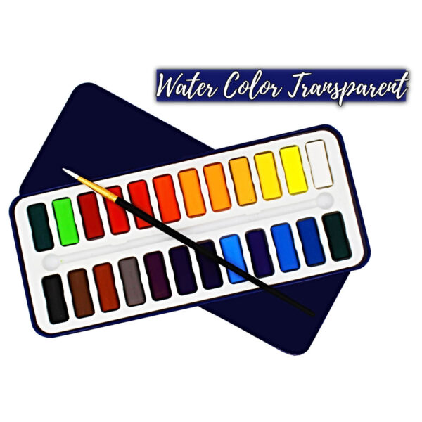 Nablon Transparent Watercolor Set Of 24 - Image 4