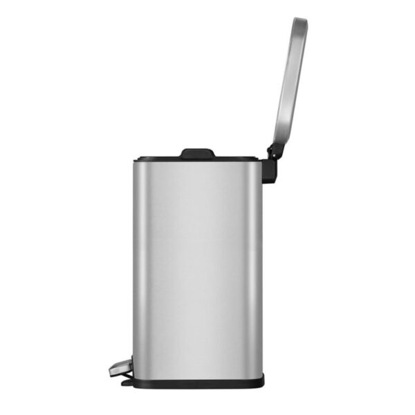 Eko Stella Stainless Steel signature soft square Step Bin/Step Waste Bin EK9384(20 -Liter): - Image 6