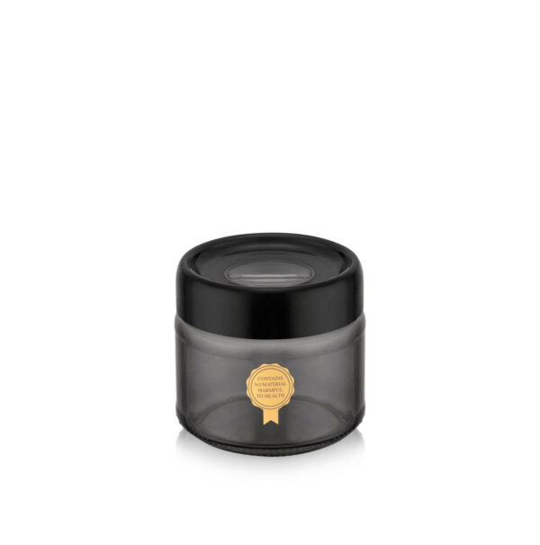 Qlux BLACK PEARL GLASS JAR 300 CC