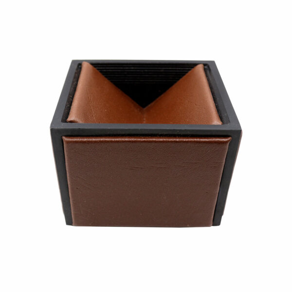 Senator Rexine Leather Office Desk Organizer 8 pcs Set With Watch #20. - Image 6