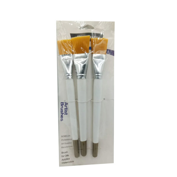 Paint Brush Chisel Flat Thick Handle - Image 3