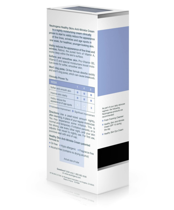 Neutrogena Healthy Skin Anti Wrinkle Night Cream 40g - Image 4