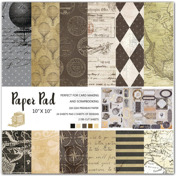 Design Paper Pack Scrapbook Pattern Paper. - Image 4