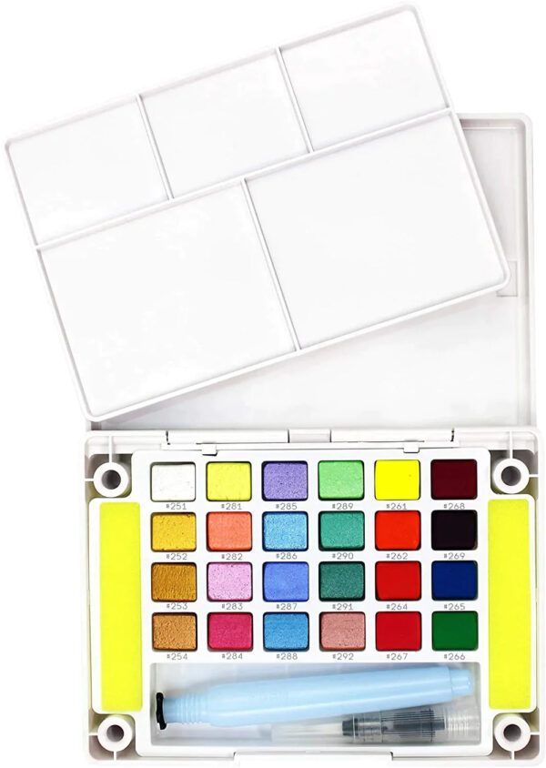 Sakura Koi Neon Watercolor Set Of 24 - Image 4