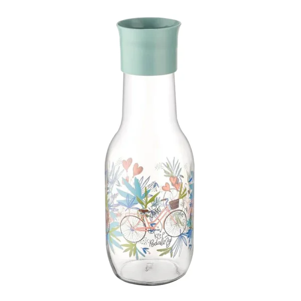 Qlux HYDRA PITCHER WITH BICYCLE PATTERNED 1
