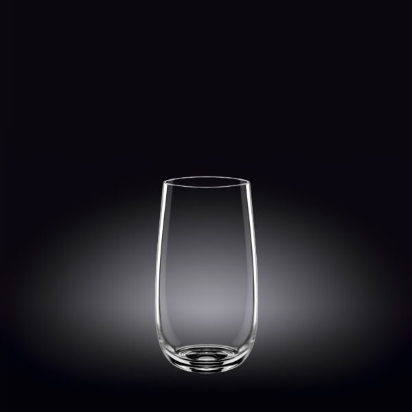 Wilmax CRYSTALLINE LONGDRINK GLASS 18 FL OZ | 540 ML Set of 6 in Plain Box item Code:WL‑888022/6A: