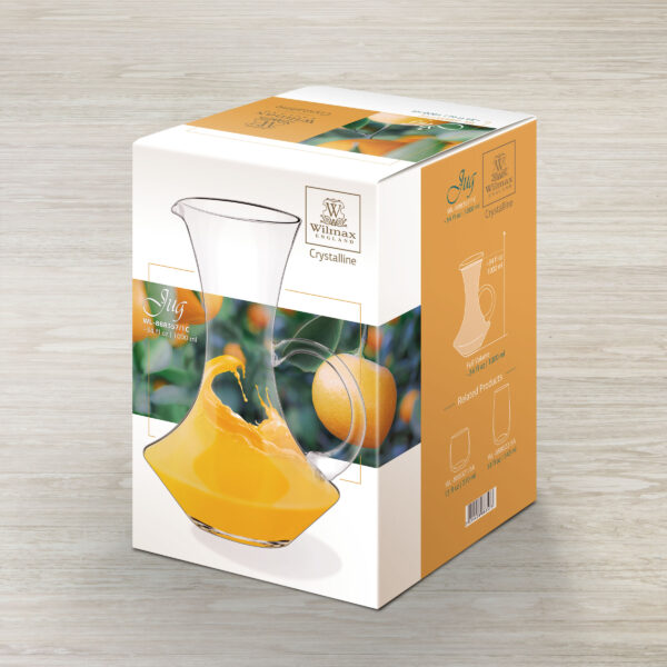 Wilmax CRYSTALLINE Jug 34 FL OZ | 1000 ML in Colour Box One Piece(item code:WL‑888357-A): - Image 3