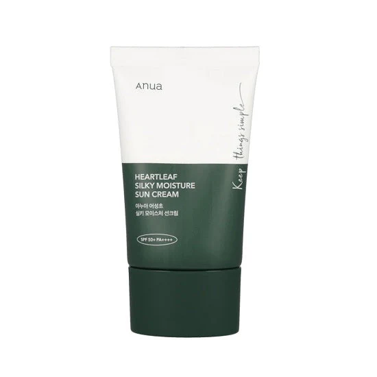 Anua Heartleaf Silky Moisture Sun Cream SPF50+ - Image 2