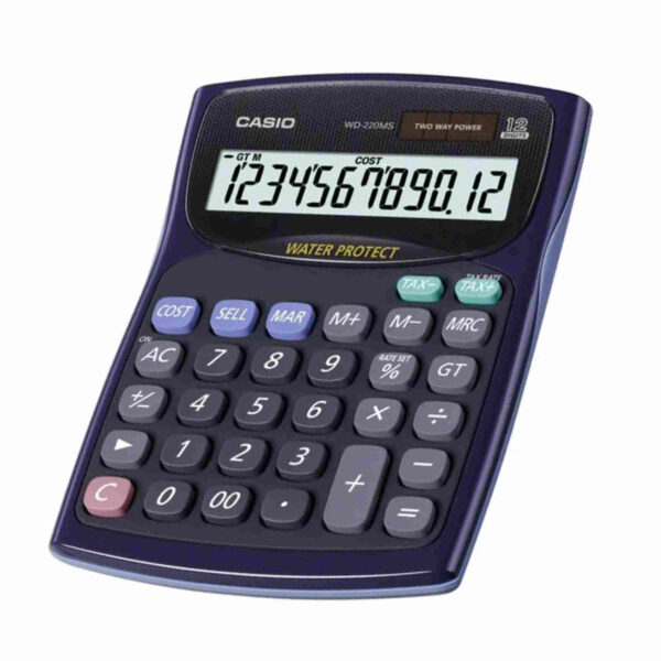 Casio Original Calculator WD-220Ms.