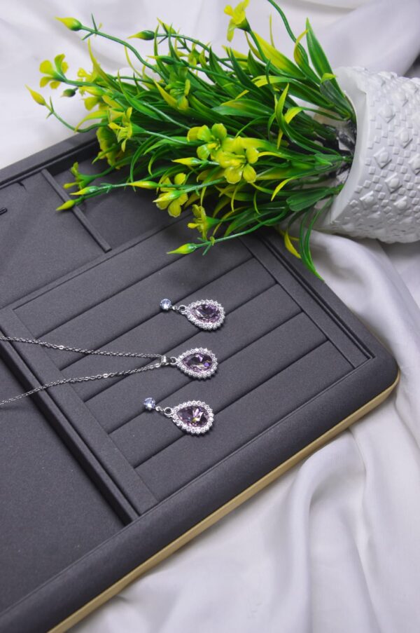 Jewelry Sets for Women, Necklace Earrings Set, Valentine's Day, Christmas, Mother's Day, Birthday, Gift for Wife, Friend, Mother, Daughter, Girlfriend. - Image 5
