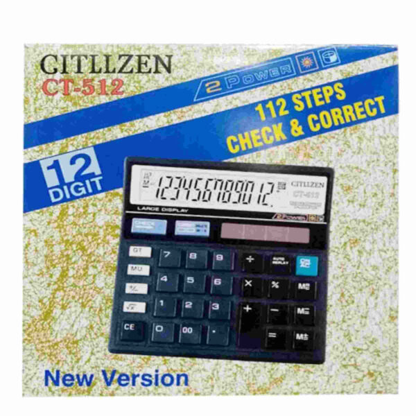 China Citizen Calculator Ct-512. - Image 2