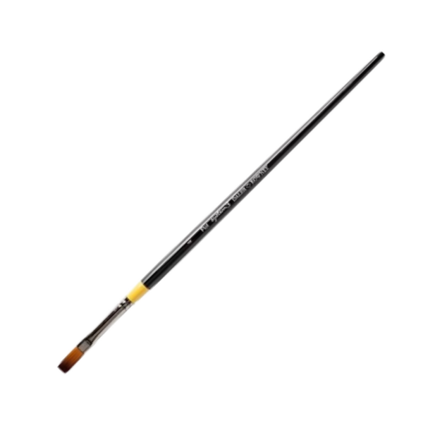 Daler Rowney System 3 Long Handle Flat Brush Single Piece SY-44