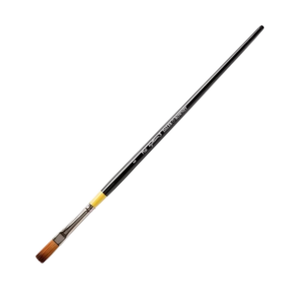 Daler Rowney System 3 Long Handle Flat Brush Single Piece SY-44