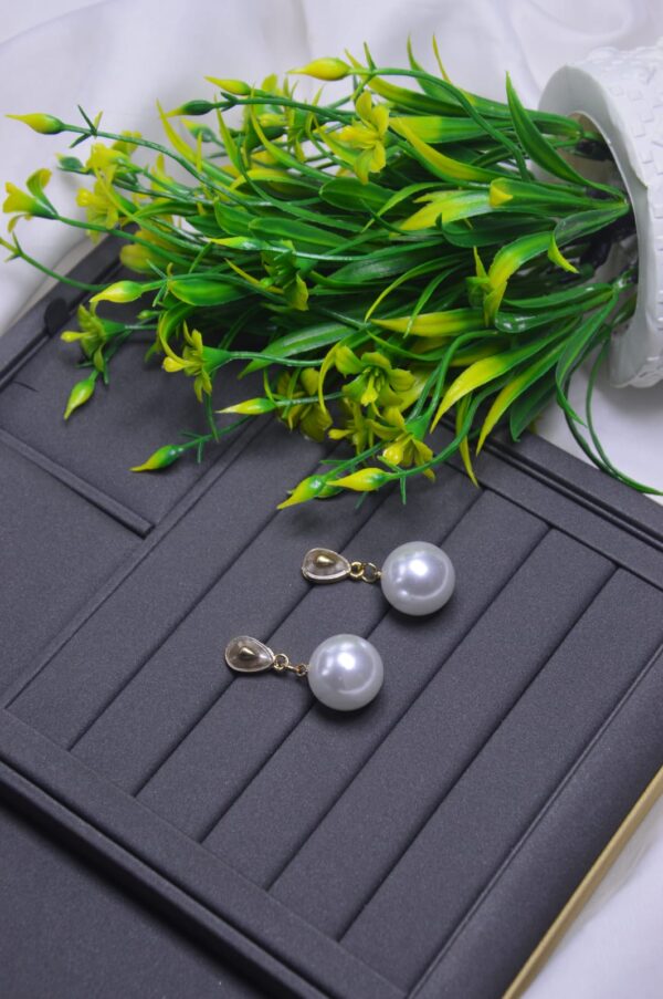 Pearl Dangle & Drop Earrings For Girls & Women, Stylish & Available in different Elegant colors, - Image 6