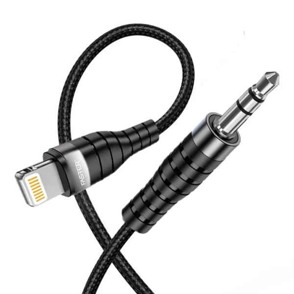 FASTER M1 Audio Cable for Lightning to 3.5mm Port - Image 4