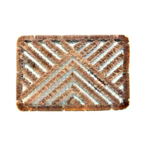 Touchwood Mats Scraper Triad 20 mm Border,40cm x 60cm(0.24 sq.meters)