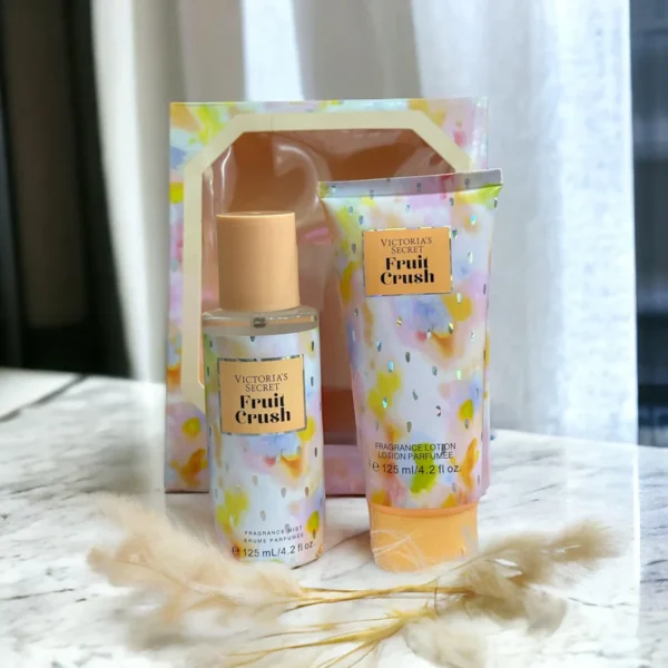 VICTORIA'S SECRET| Fruit Crush COMBO(Fruit Crush Lotion & Pure Seduction Mist Set 125 ML: