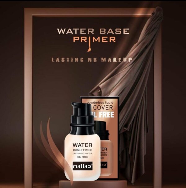 Maliao Powder-Less Liquid Oil-Free Water Base Primer - Lasting No-Makeup Effect.