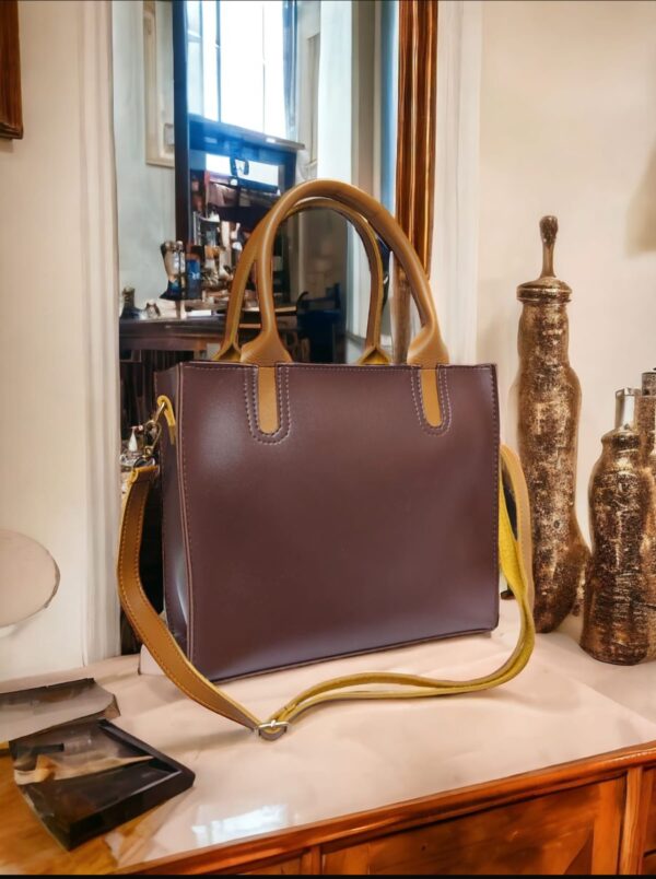 Dum dum tote hand bag for ladies available in 5 colours - Image 2