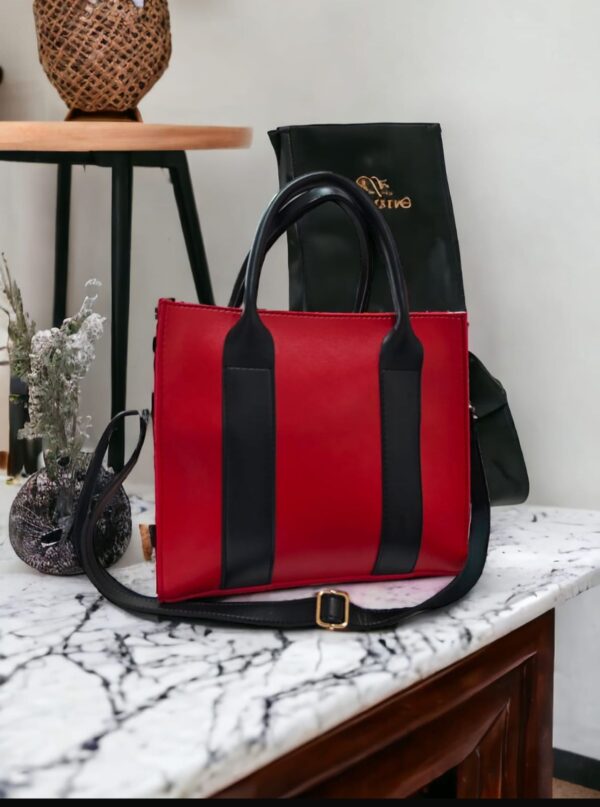 Elegant Italian Tote For ladies- Premium Quality Leather. Double Colored, Available in 6 Colors.