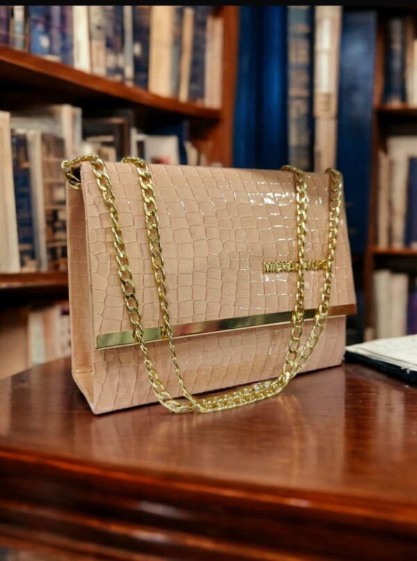 Patent box Fargo Leather Ladies Bag. Available in 5 Colors. - Image 3