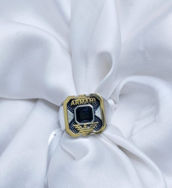 Stainless steel Turkish Greek Pattern Fashion Ring For Him - Image 3