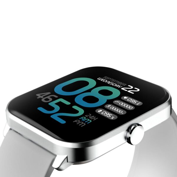Faster NERV Watch 3, 1.9 Inches Screen Size, Metallic Casing, AI Voice Assistant. Grey Color. - Image 4
