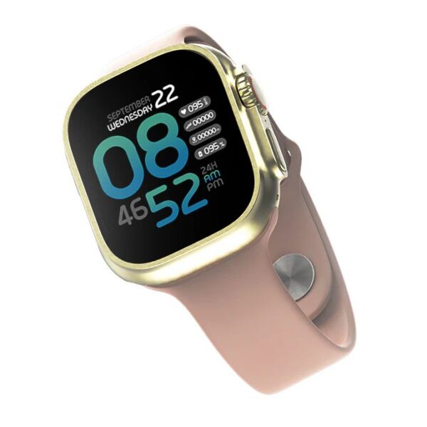 Faster NERV Watch Ultra, 2 in 1 Straps, 2.04 Inches Display, AI Voice Control & Chat GPT. Color: Orange + Pink Silicon. - Image 10