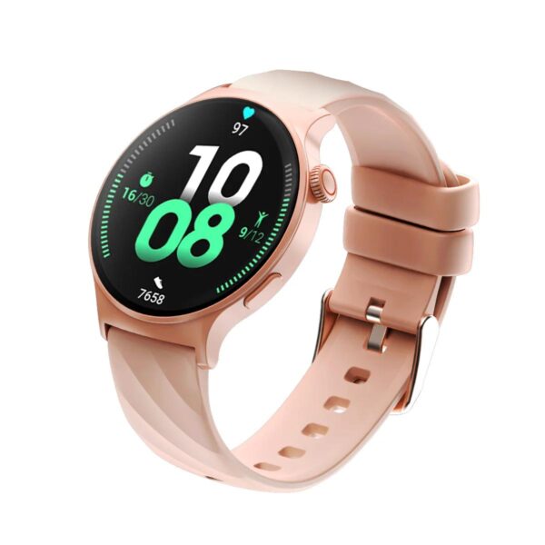 Faster NERV Watch 3 Pro, 1.43 Inches Screen Size, AI Voice Control. Color Pink Silicon +Blue Nylon. - Image 6