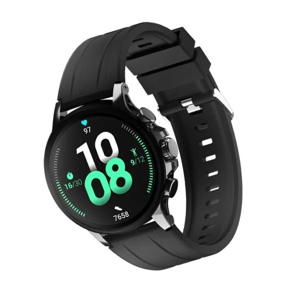 Faster NERV Watch 3 Pro SE, 1.6 Largest Display, Color: Black Chain + Black Silicon. - Image 6