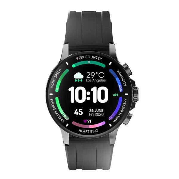 Faster NERV Watch 3 Pro SE, 1.6 Largest Display, Color: Black Chain + Black Silicon. - Image 5
