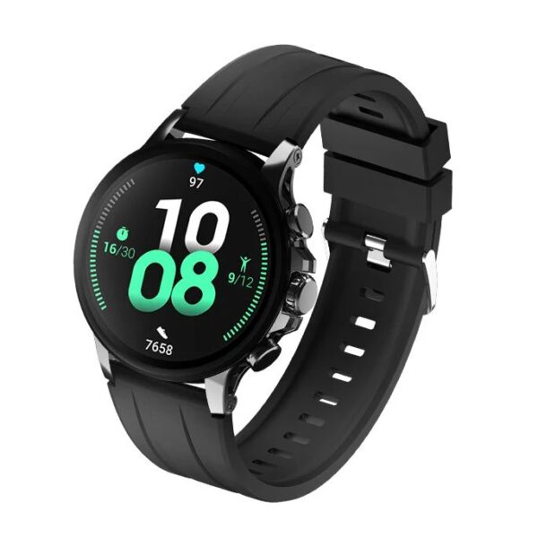 Faster NERV Watch 3 Pro SE, 1.6 Largest Display, Color: Black Chain + Black Silicon. - Image 3