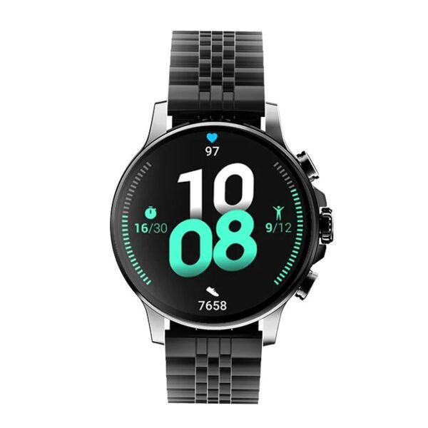 Faster NERV Watch 3 Pro SE, 1.6 Largest Display, Color: Black Chain + Black Silicon. - Image 12