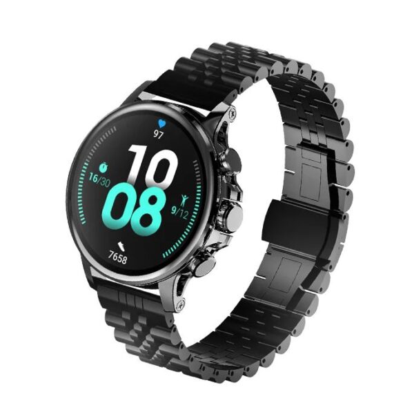 Faster NERV Watch 3 Pro SE, 1.6 Largest Display, Color: Black Chain + Black Silicon. - Image 10