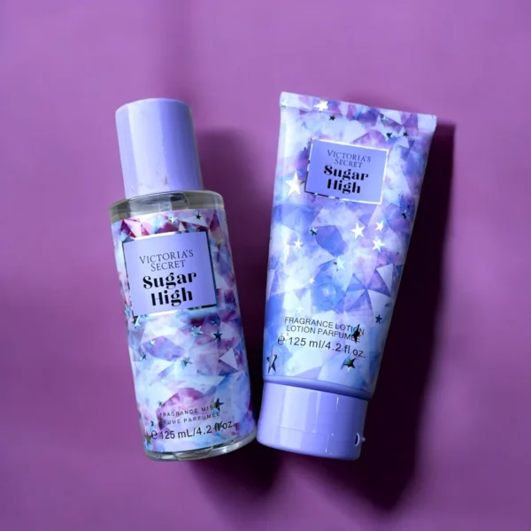 VICTORIA'S SECRET| SUGAR HIGH COMBO(Sugar High Body Lotion & Pure Seduction Mist Set 125 ML: - Image 2