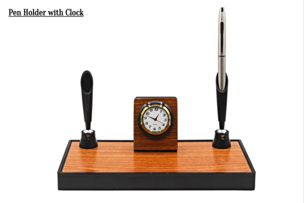 Pen Holder With Clock No-45 (Senator). - Image 2
