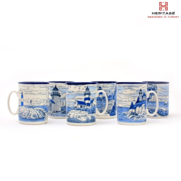 HERITAGE MUG BEACON | 1PC Item Code: M152 - YJS09-024 / YJS09-021A.B.C.D.E.F