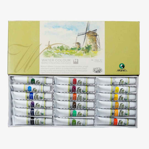 Marie’s Watercolor Painting Tube Set Of 12 - Image 4