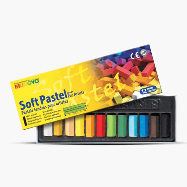 Mungyo Half Soft Pastels set of 12 - Image 2